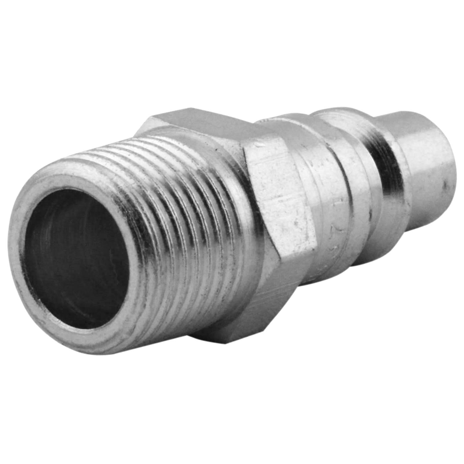  Milton H Style Plugs 3/8" Male NPT Steel Quick Release Plugs S-1837 Two Pack(3 8 Mnpt H Style Plug Hardened Steel 300 Psi Max Pressure Milton S 1837)