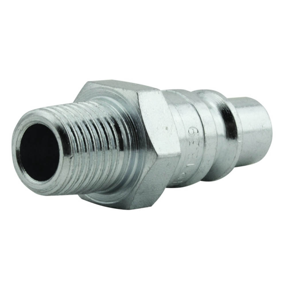  Milton H Style Plugs 1/4" Male NPT SteelQuick Release Plugs S-1839 2 Pack(Milton 1 4 Male Plug 2 Pack)
