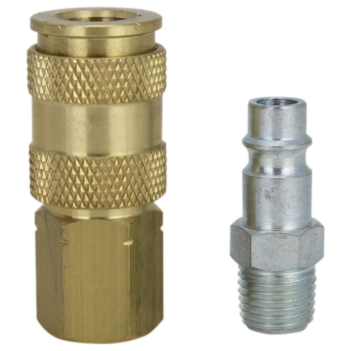  Milton S-216 V Style European Interchange Air Coupler Plug 1/4" NPT HighFlowPro(1 4 Npt V Style European Interchange Air Coupler Plug Fitting Highflowpro Milton S 216)