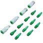  Milton ColorFit A Style Coupler And Plug Kit 1/4" NPT 14 Pieces S-314AKIT Green(14 Piece Coupler Plug Kit A Style Green 1 4 Npt Colorfit Milton S 314akit)