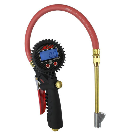  Milton S-577D Pro Digital Tire Inflator Gauge Straight Threaded Foot Chuck(Pro Digital Tire Inflator Pistol Grip Pressure Gauge Straight Foot Chuck W Lock S 577d Milton)