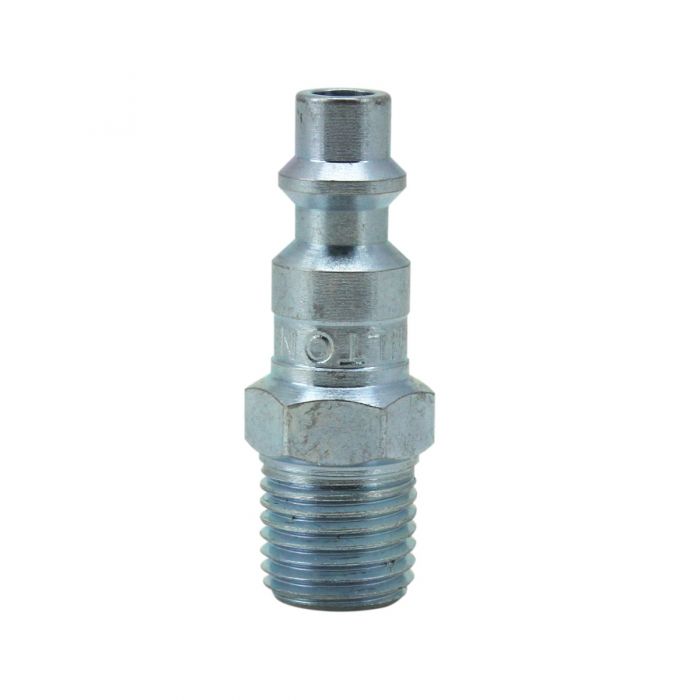  Milton M Style Plugs 1/4" Male NPT Steel Quick Release Plugs S-727-5 Five Pack(1 4 Mnpt M Style Plug 5 Pack Hardened Steel 300 Psi Max Pressure 40 Scfm Milton S 727 5)