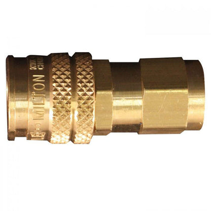  Milton Industries 1/4" FNPT A,M,&T Style Coupler 300 PSI Maximum 42 SCFM S-745(3 Way 1 4 F Body A M T)