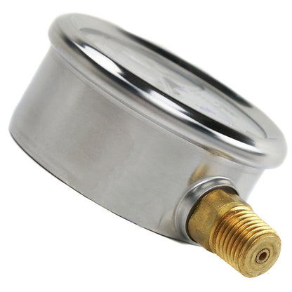  Liquid Filled 0-1,000 PSI Lower Side Mount Air Pressure Gauge With 2.5" Face(Liquid Filled 0 1 000 Psi Lower Side Mount Air Pressure Gauge With 2 5 Face)