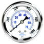  Liquid Filled 0-1,000 PSI Center Back Mount Air Pressure Gauge With 2.5" Face(Liquid Filled 0 1 000 Psi Center Back Mount Air Pressure Gauge With 2 5 Face)