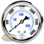  Liquid Filled 0-3,000 PSI Center Back Mount Air Pressure Gauge With 2.5" Face PRO-202L-254P(Liquid Filled 0 3 000 Psi Center Back Mount Air Pressure Gauge With 2 5 Face)