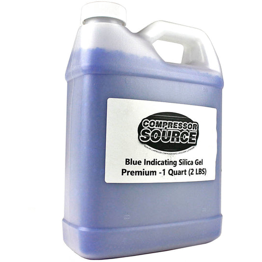  Desiccant Beads For Air Dryers Silica Gel Blue Color Changing Blue To Pink Moisture Absorbing 2 LBS 1 Quart Container(Desiccant Beads For Air Dryers Silica Gel Blue Color Changing Blue To Pink Moisture Absorbing 2 Lbs 1 Quart Container)
