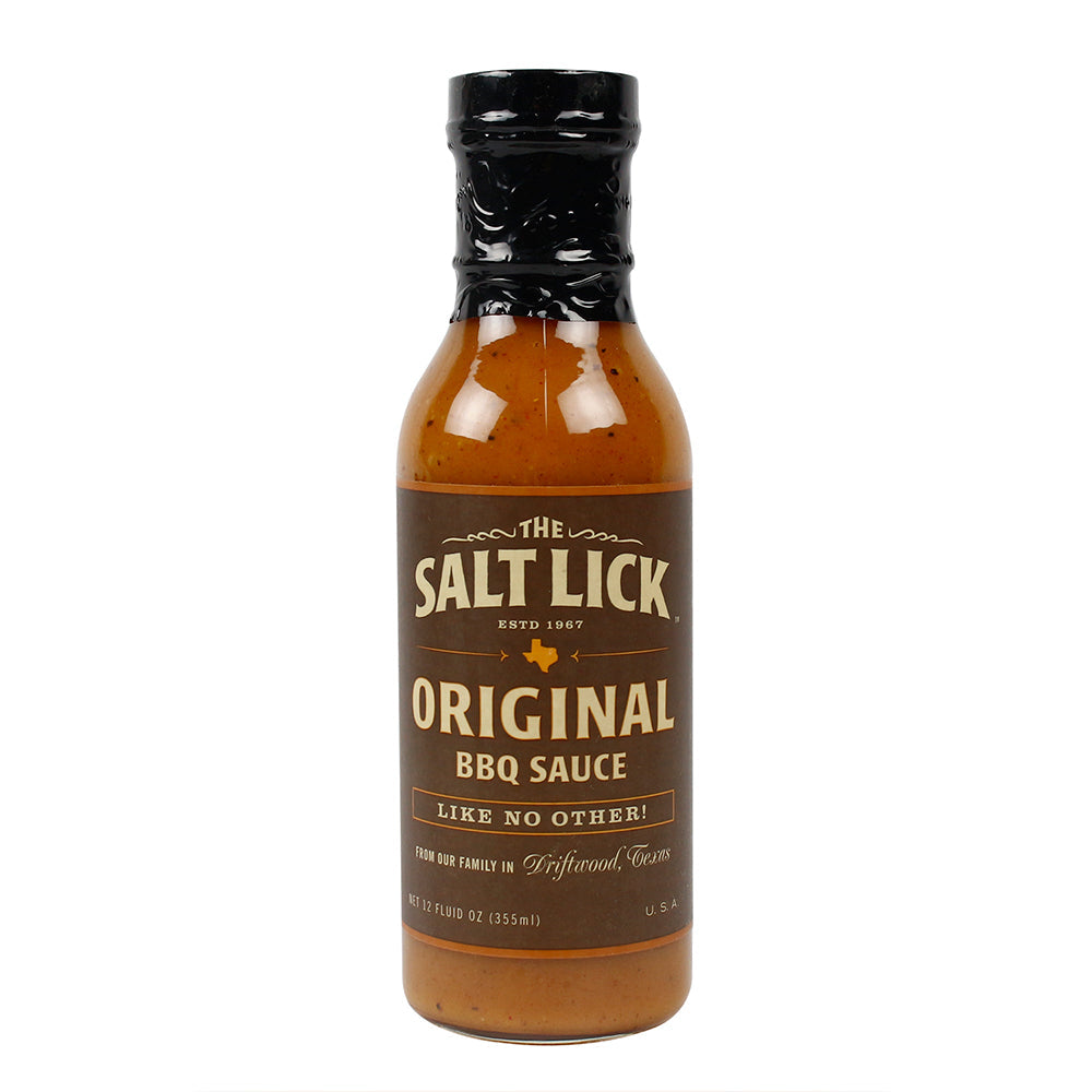  Salt Lick BBQ Original Recipe BBQ Sauce And Baste Gluten-Free All-Natural 12 Oz(Salt Lick Bbq Original Recipe Bbq Sauce 12 Oz)