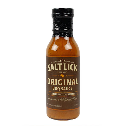  Salt Lick BBQ Original Recipe BBQ Sauce And Baste Gluten-Free All-Natural 12 Oz(Salt Lick Bbq Original Recipe Bbq Sauce 12 Oz)