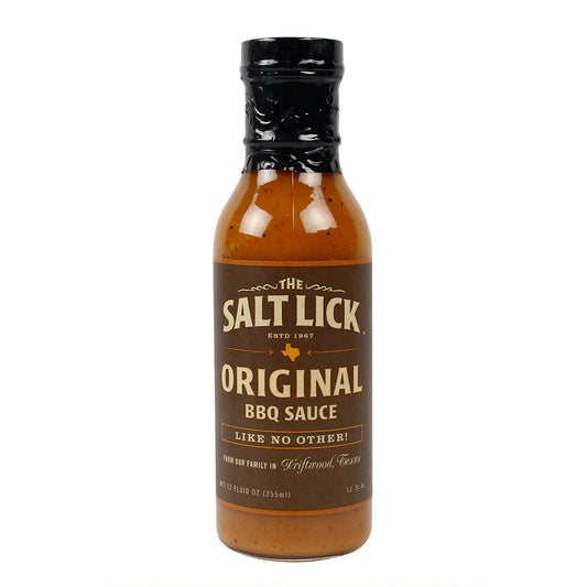  Salt Lick BBQ Original Recipe BBQ Sauce And Baste Gluten-Free All-Natural 12 Oz(Salt Lick Bbq Original Recipe Bbq Sauce 12 Oz)