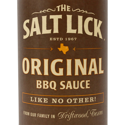  Salt Lick BBQ Original Recipe BBQ Sauce And Baste Gluten-Free All-Natural 12 Oz(Salt Lick Bbq Original Recipe Bbq Sauce 12 Oz)