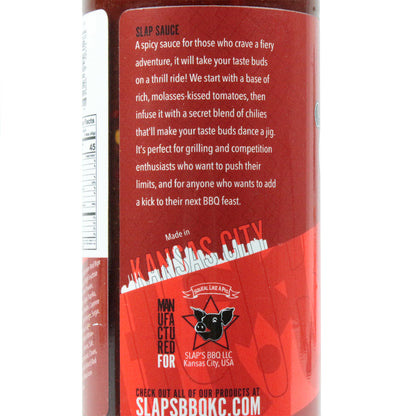  Slaps Spicy Bbq Kansas City Style Slap Sauce 16 Oz Competition Rated BBQ Blend(Slaps Spicy Bbq Kansas City Style Slap Sauce 16 Oz Competition Rated Barbecue Blend)