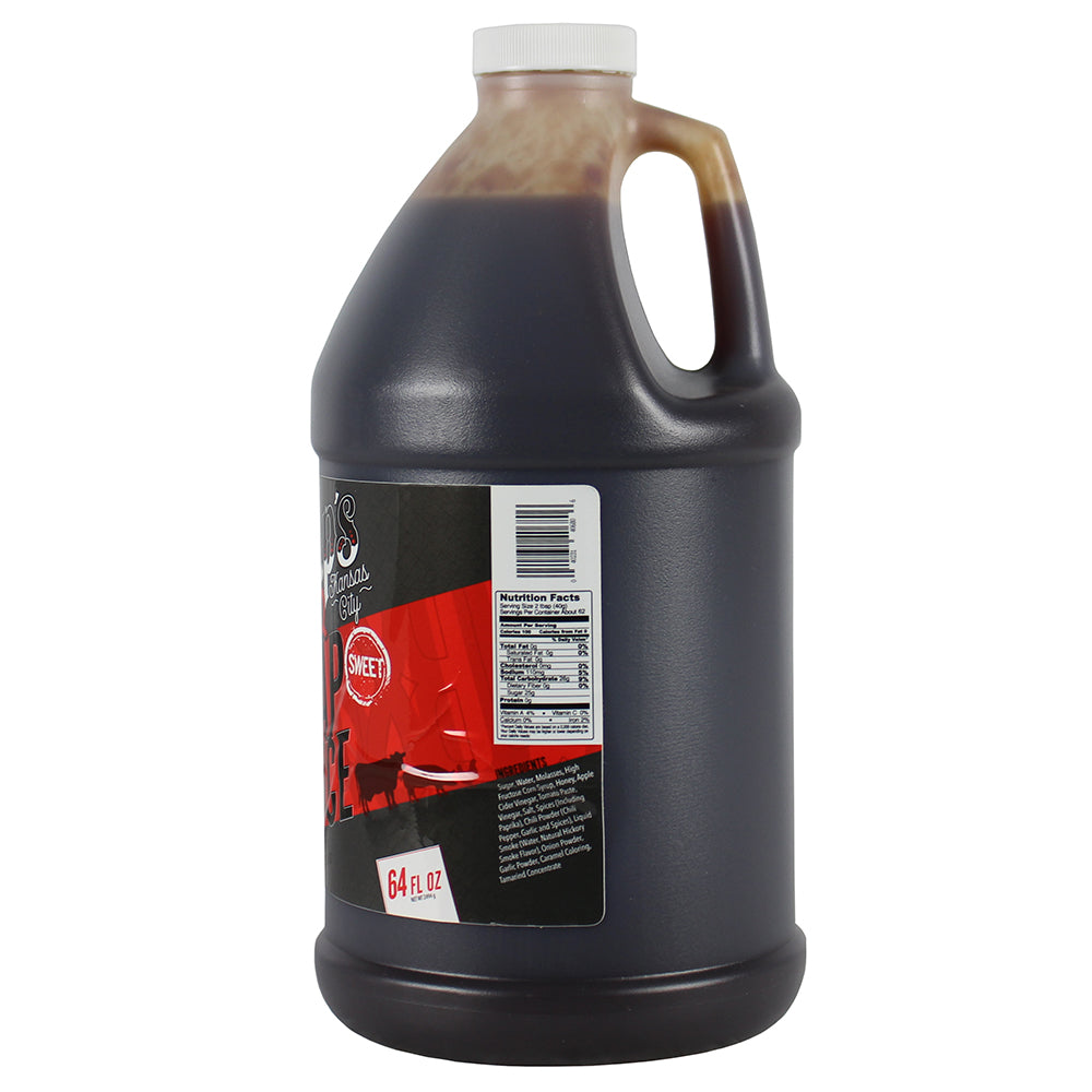  Slaps BBQ Kansas City Style Slap Sauce 64 Oz Competition Rated Barbecue SL01010(Slaps Bbq Kansas City Style Slap Sauce 64 Oz Competition Rated Barbecue Sl01010)
