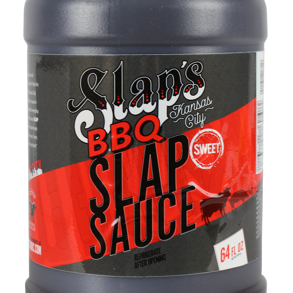  Slaps BBQ Kansas City Style Slap Sauce 64 Oz Competition Rated Barbecue SL01010(Slaps Bbq Kansas City Style Slap Sauce 64 Oz Competition Rated Barbecue Sl01010)