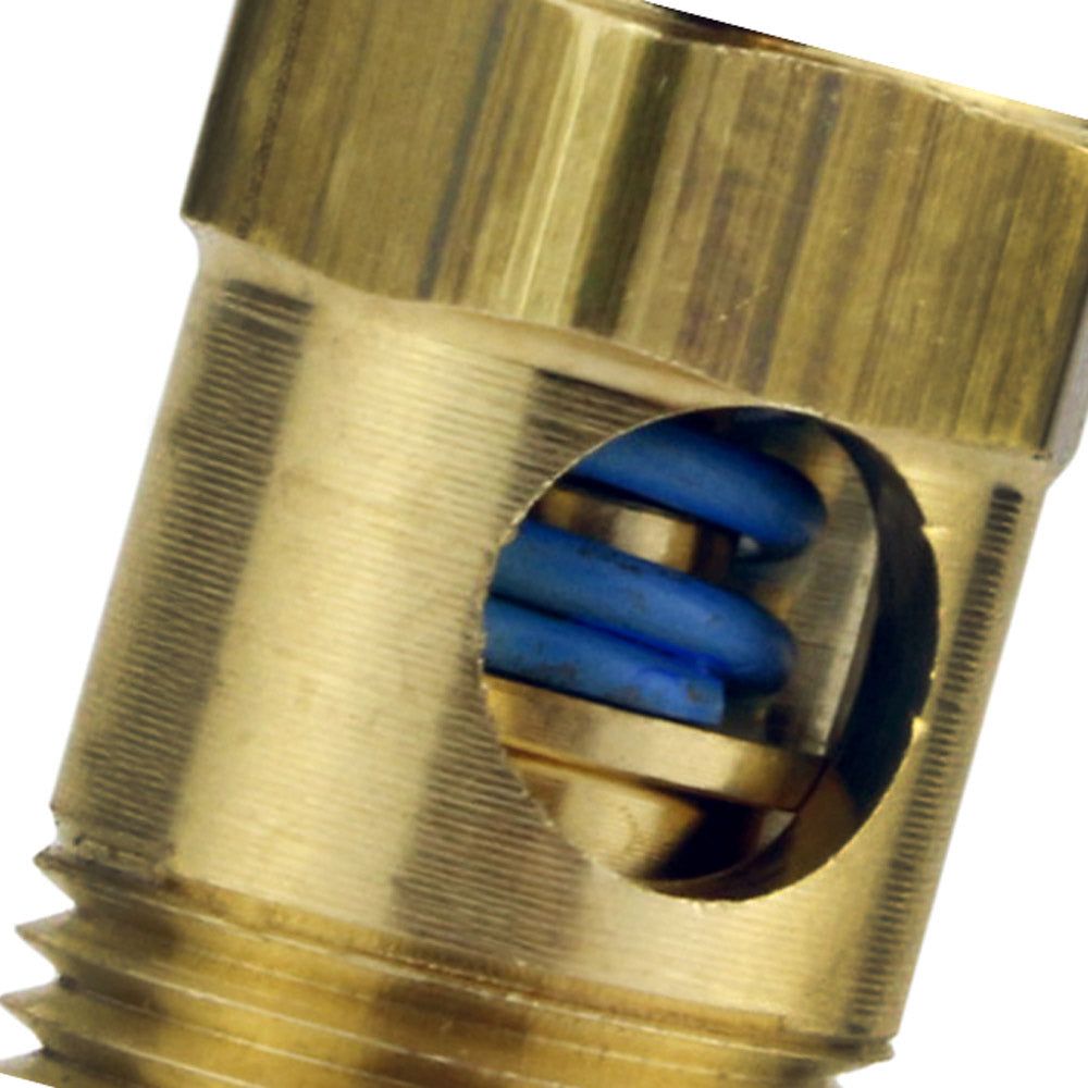  140 PSI 3/8" Male NPT Air Compressor Pressure Relief Safety Pop Off Valve(140 Psi 3 8 Male Npt Air Compressor Pressure Relief Safety Pop Off Valve)