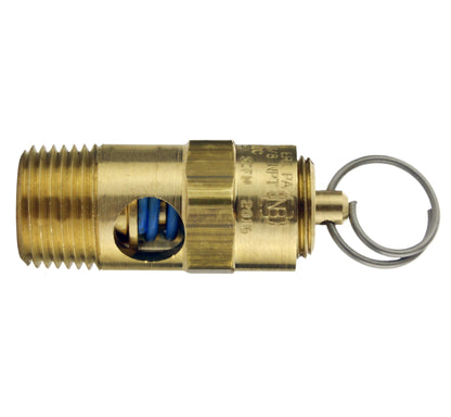  140 PSI 3/8" Male NPT Air Compressor Pressure Relief Safety Pop Off Valve(140 Psi 3 8 Male Npt Air Compressor Pressure Relief Safety Pop Off Valve)