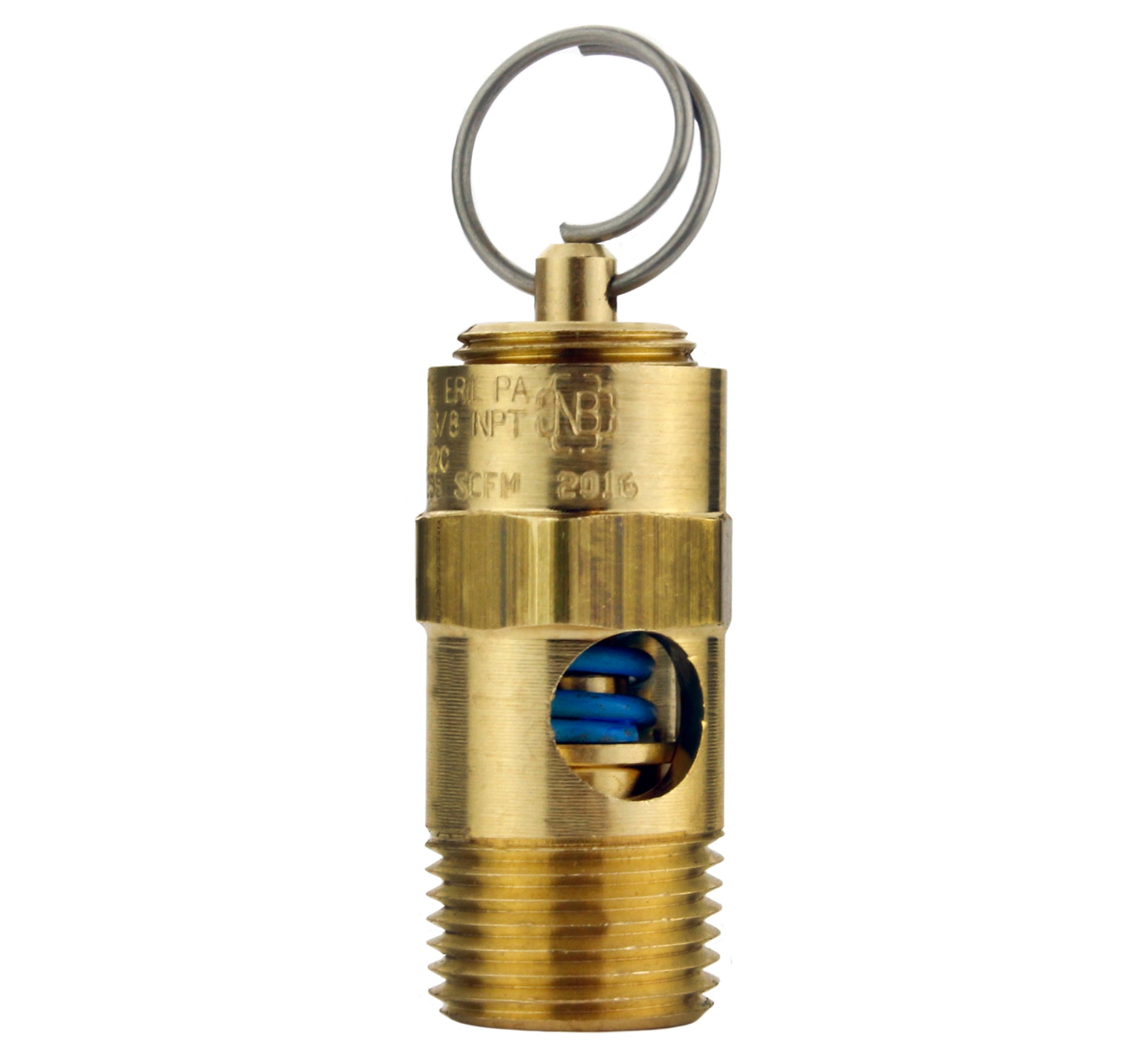  250 PSI 3/8" Male NPT Air Compressor Pressure Relief Safety Pop Off Valve(250 Psi 3 8 Male Npt Air Compressor Pressure Relief Safety Pop Off Valve)