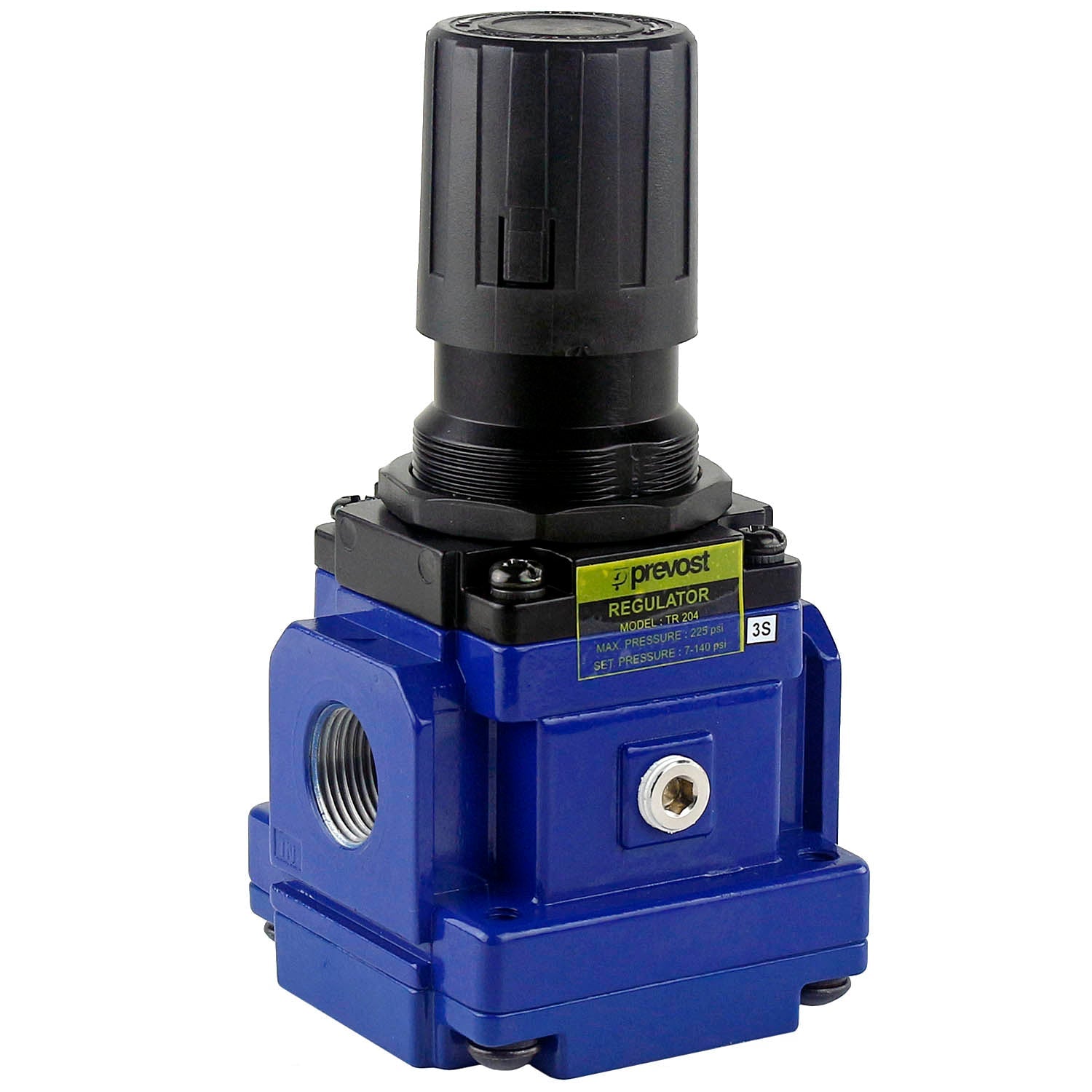  3/4" Female NPT Compressed Air In Line Regulator 225 MAX PSI Prevost 176 SCFM TR204(3 4 Female Npt Compressed Air In Line Regulator 225 Max Psi Prevost 176 Scfm Tr204)