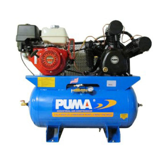  Puma 13-Horse Power 30-Gallon Two-Stage Truck Mount TUK-13030HGE Air Compressor(Tuk 13030hge Air Compressor)