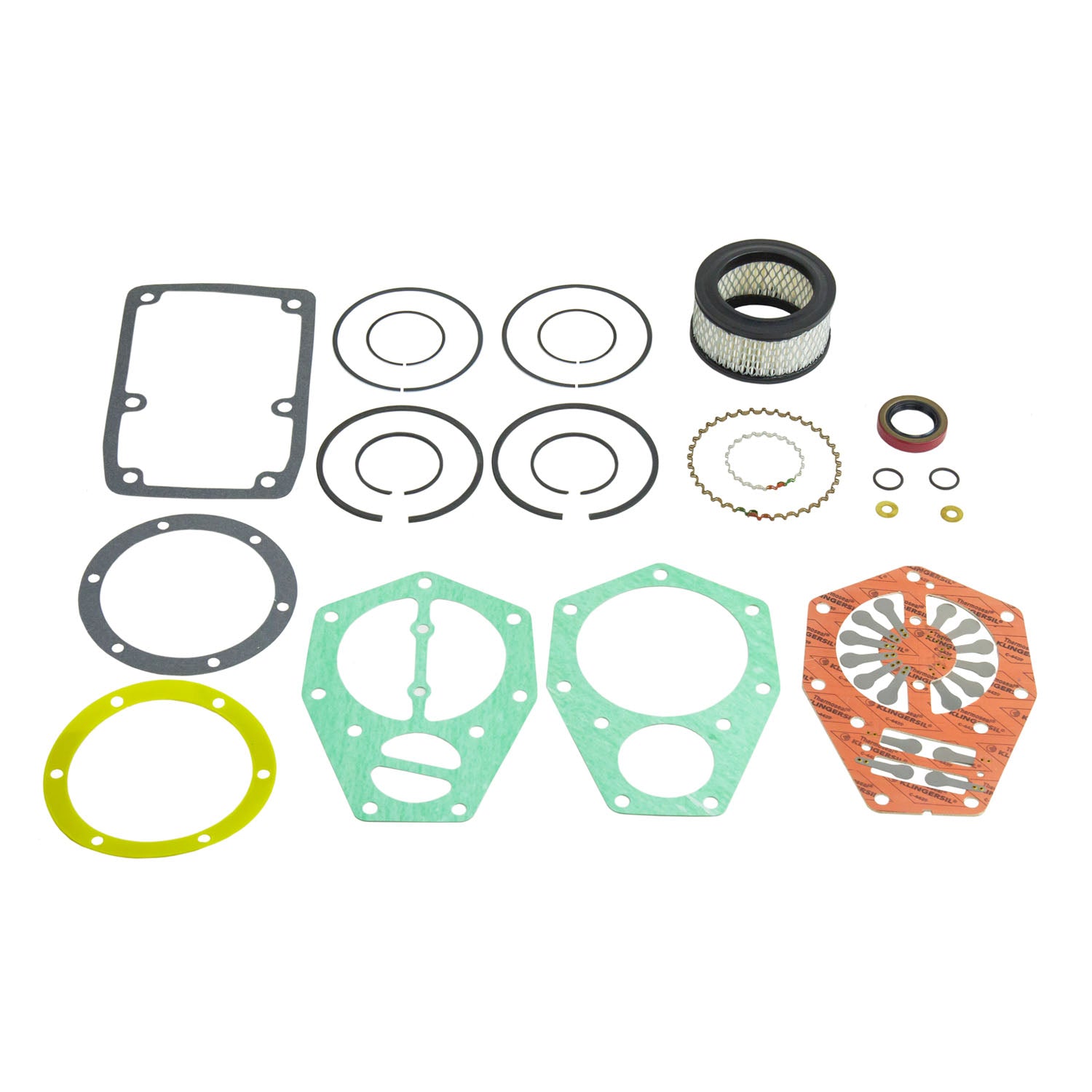  TUK-TF21NCAH Rebuild Tune-Up Kit For TF000021P And 3Z492 Air Compressor Pumps(Tuk Tf21ncah Rebuild Tune Up Kit For Tf000021p And 3z492 Air Compressor Pumps)