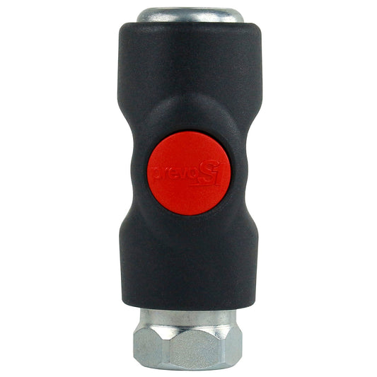  1/4" FNPT Prevost Truflate Automotive Style Safety Air Coupler USI061201(1 4 Fnpt Prevost Truflate Automotive Style Safety Air Coupler Usi061201)