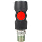  Prevost 1/2" MNPT Truflate Safety Coupling Male Coupler Push Button USI081253(Prevost 1 2 Mnpt Male Coupler Usi081253 Truflate Safety Coupling)