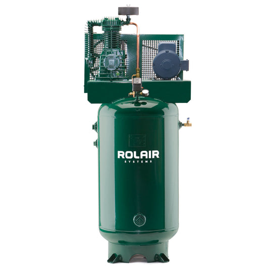  Rolair V5180K28 80 Gallon Vertical Stationary Air Compressor 5 Hp 15.3 Cfm(Rolair V5180k28 80 Gallon Vertical Stationary Air Compressor 5 Hp 15 3 Cfm)