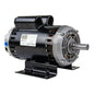  6.4 HP Single Phase Electric Motor 3450 RPM 182/4Y Frame 240V ODP WEG(Weg 6 4 Hp Single Phase Electric Heavy Duty Compressor Motor 56 Frame 240v 3450 Rpm)