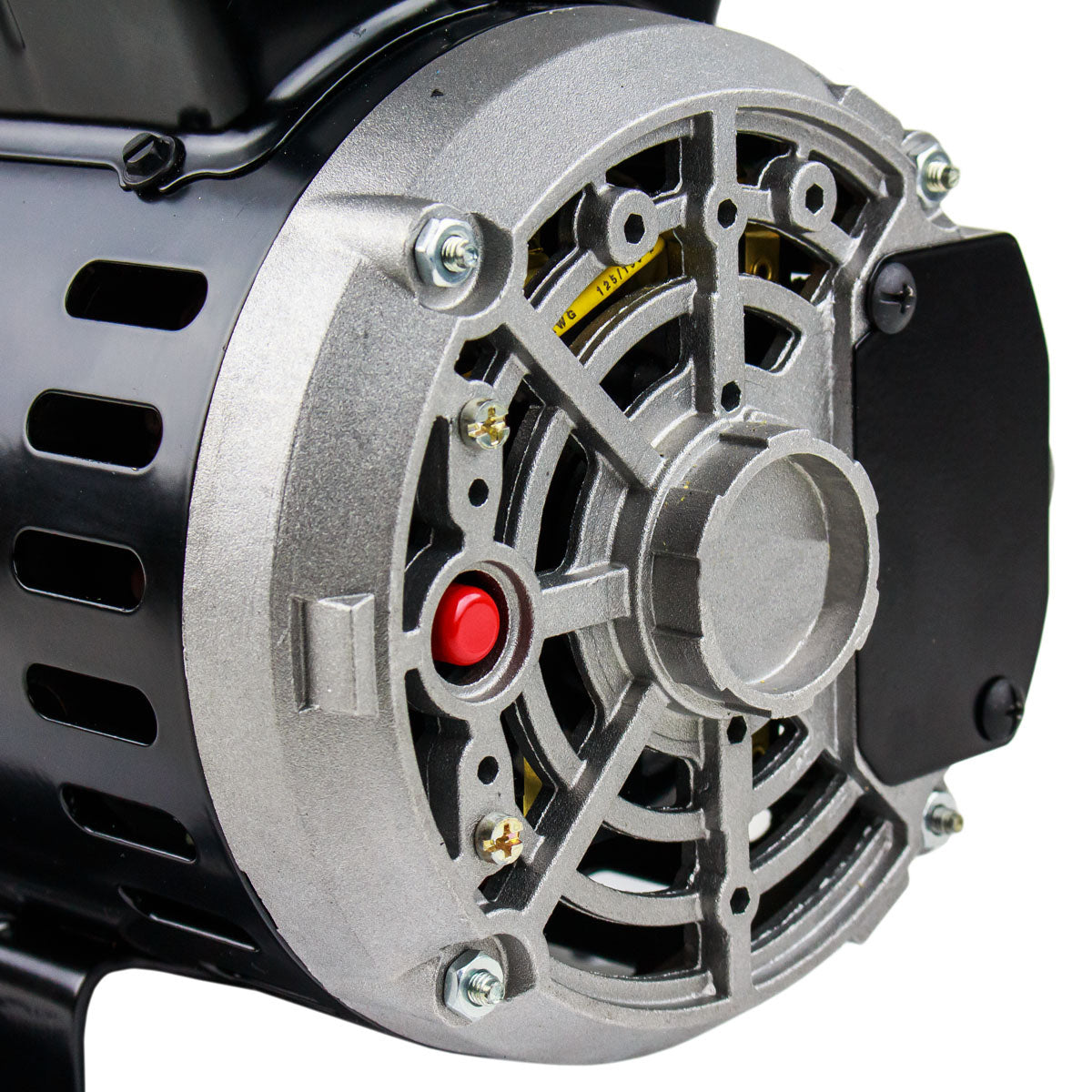  6.4 HP Single Phase Electric Motor 3450 RPM 182/4Y Frame 240V ODP WEG(Weg 6 4 Hp Single Phase Electric Heavy Duty Compressor Motor 56 Frame 240v 3450 Rpm)