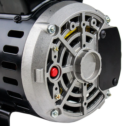  6.4 HP Single Phase Electric Motor 3450 RPM 182/4Y Frame 240V ODP WEG(Weg 6 4 Hp Single Phase Electric Heavy Duty Compressor Motor 56 Frame 240v 3450 Rpm)