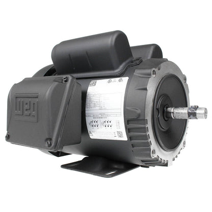  3/4 HP Single Phase Electric Motor 3500 RPM 56C Frame 115/208-230V TEFC C-Face WEG(Rolled Steel 75 Hp Electric Motor 56c 1 Phase 115 208 230v 60hz Ic411 Tefc Weg)