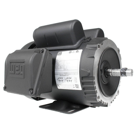  3/4 HP Single Phase Electric Motor 3500 RPM 56C Frame 115/208-230V TEFC C-Face WEG(Rolled Steel 75 Hp Electric Motor 56c 1 Phase 115 208 230v 60hz Ic411 Tefc Weg)