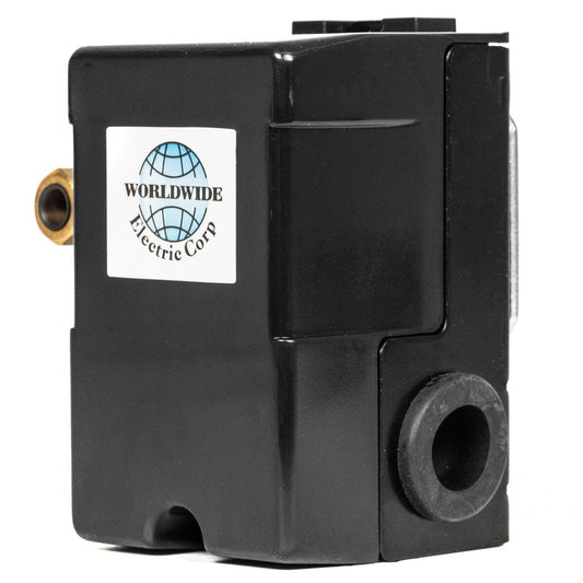  Heavy Duty 26 Amp Air Compressor Pressure Switch Control 95-125 PSI Single Port(Wpah95 125u Pressure Switch)