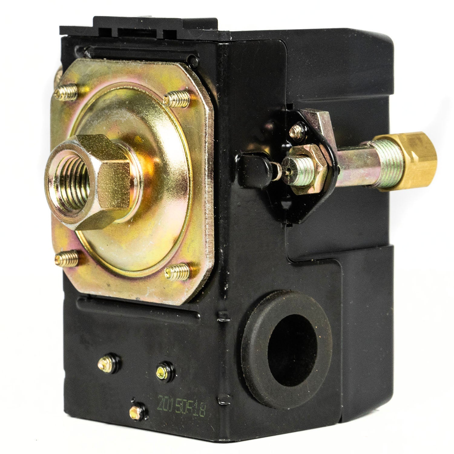  Single Port 95-125 PSI Air Compressor Pressure Switch Control 1/4" NPT 12 Amp(Wpal95 125lu Pressure Switch)