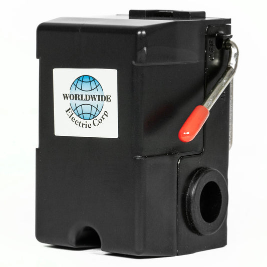  Single Port 80-100 PSI Air Compressor Pressure Switch Control 1/4" NPT 12 Amp(Wpal80 100l Pressure Switch)