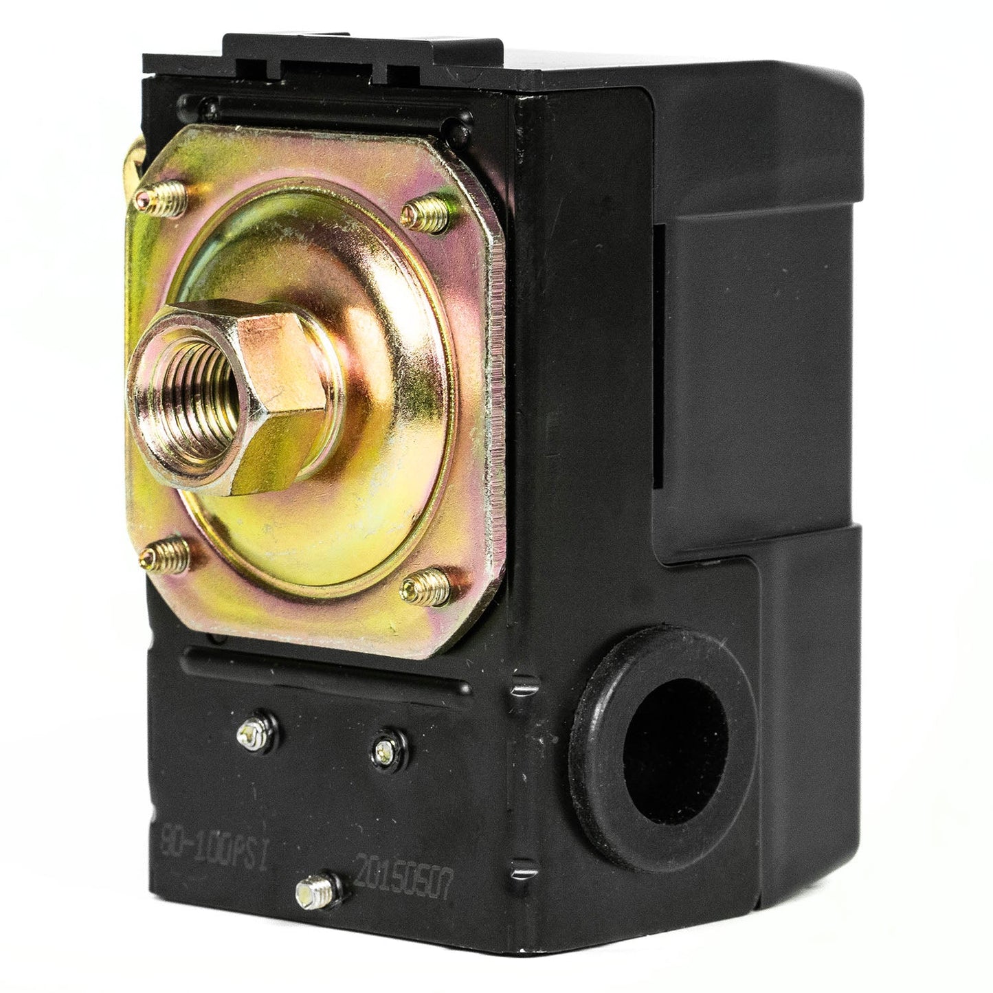 Single Port 80-100 PSI Air Compressor Pressure Switch Control 1/4" NPT 12 Amp(Wpal80 100l Pressure Switch)