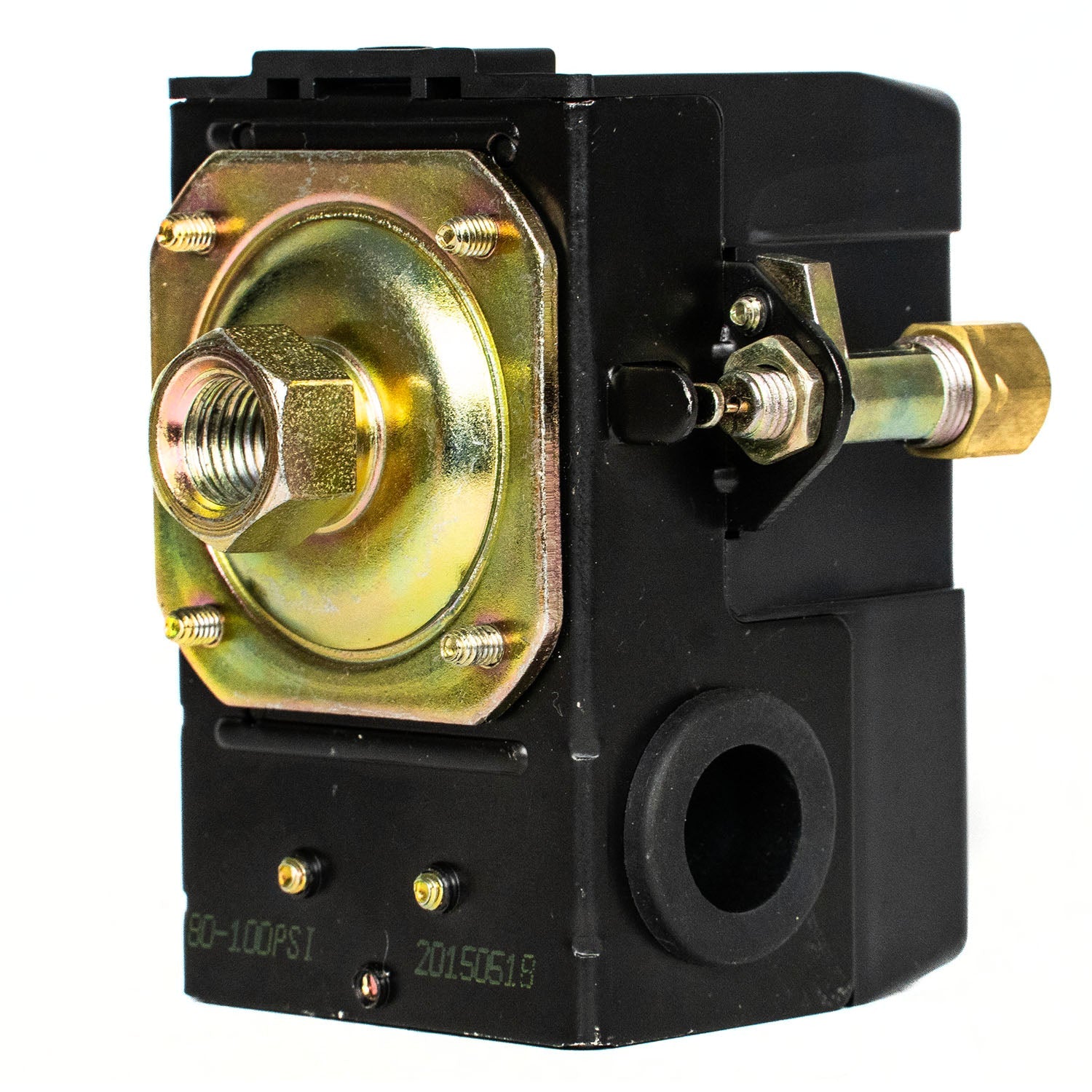  Single Port 80-100 PSI Air Compressor Pressure Switch Control 1/4" NPT 12 Amp(Wpal80 100u Pressure Switch)