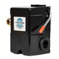  Single Port 95-125 PSI Air Compressor Pressure Switch Control 1/4" Male NPT(Wpal95 125lum Pressure Switch)