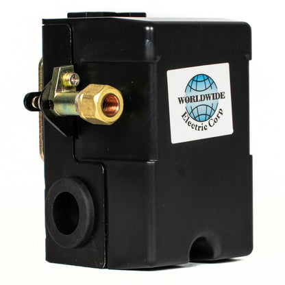  Single Port 140-175 PSI Air Compressor Pressure Switch Control 1/4" NPT 12 Amp(Wpal140 175u Pressure Switch)