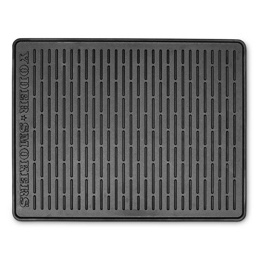  Yoder Cast Iron Two-Sided Griddle For YS640 YS480 Pellet Smokers YS-1060-02(Cast Iron Yoder Griddle For Ys640 Ys480 Pellet Smokers Ys 1060 02)